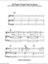 All These Things That I've Done sheet music for voice, piano or guitar