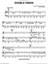 Double Vision sheet music for voice, piano or guitar