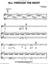 All Through The Night sheet music for voice, piano or guitar