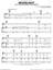 Moonlight sheet music for voice, piano or guitar