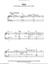 Misty sheet music for voice, piano or guitar