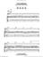 Unconditional sheet music for guitar (tablature)