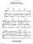 Beauty Of The End sheet music for voice, piano or guitar