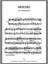 Meisched sheet music for piano solo
