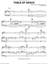 Table Of Grace sheet music for voice, piano or guitar