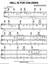 Hell Is For Children sheet music for voice, piano or guitar