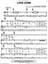 Love Zone sheet music for voice, piano or guitar