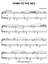 Hymn To The Sea sheet music for voice, piano or guitar