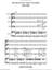 We Have All The Time In The World sheet music for choir