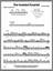 Inverted Pyramid, The sheet music for percussions