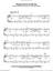 Please Don't Let Me Go sheet music for piano solo