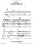 Breathe sheet music for voice, piano or guitar