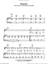 Requiem sheet music for voice, piano or guitar