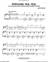 Populism, Yea, Yea! sheet music for voice and piano