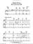 Dream Of You sheet music for voice, piano or guitar