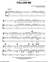 Follow Me sheet music for voice, piano or guitar