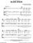 Blank Space sheet music for voice, piano or guitar plus backing track