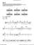 Bills sheet music for piano solo (chords, lyrics, melody)