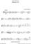 Minuet In G sheet music for flute solo