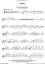 Maria sheet music for flute solo