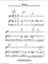 Bones sheet music for voice, piano or guitar