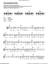 Foundations sheet music for piano solo (chords, lyrics, melody) (version 2)