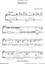 Recollection sheet music for piano solo