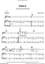Class A sheet music for voice, piano or guitar
