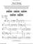 Your Song sheet music for piano solo (keyboard)