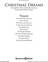 Christmas Dreams (A Cantata) sheet music for orchestra/band (timpani)