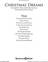 Christmas Dreams (A Cantata) sheet music for orchestra/band (harp)