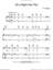 On A Night Like This sheet music for voice, piano or guitar
