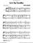 Let's Say Goodbye sheet music for voice, piano or guitar