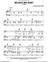 Believe Me Baby (I Lied) sheet music for voice, piano or guitar