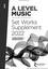 OCR A Level Set Works Supplement 2022 sheet music for instrumental method