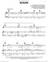 Sugar (feat. Francesco Yates) sheet music for voice, piano or guitar