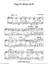 Elegy For Strings, Op.58 sheet music for piano solo