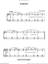 Andantino sheet music for piano solo