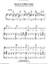 Never In A Million Years sheet music for voice, piano or guitar