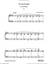 Six Secret Songs, No.4, Andante sheet music for piano solo