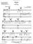 Hineni sheet music for voice, piano or guitar