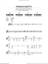 Massachusetts sheet music for piano solo (chords, lyrics, melody)