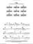 Feel sheet music for piano solo (chords, lyrics, melody), (intermediate)