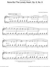 None But The Lonely Heart, Op. 6, No. 6
