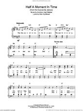 Half A Moment In Time (from By Jeeves)