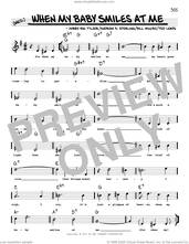 When My Baby Smiles At Me (arr. Robert Rawlins)
