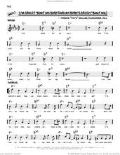 I'm Crazy 'Bout My Baby (And My Baby's Crazy 'Bout Me) (arr. Robert Rawlins)
