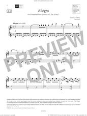 Allegro (Grade 6, list A3, from the ABRSM Piano Syllabus 2023 & 2024)