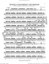 Double Paradiddle Thumpster