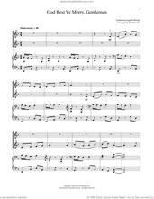 God Rest Ye Merry, Gentlemen (for Violin Duet and Piano)